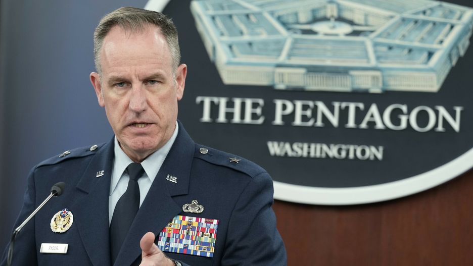 Temporary
Pentagon spokesman Air Force Brig. Gen. Patrick Ryder speaks during a briefing at the Pentagon in Washington, Thursday, Jan. 12, 2023. (AP Photo/Susan Walsh)
Susan Walsh