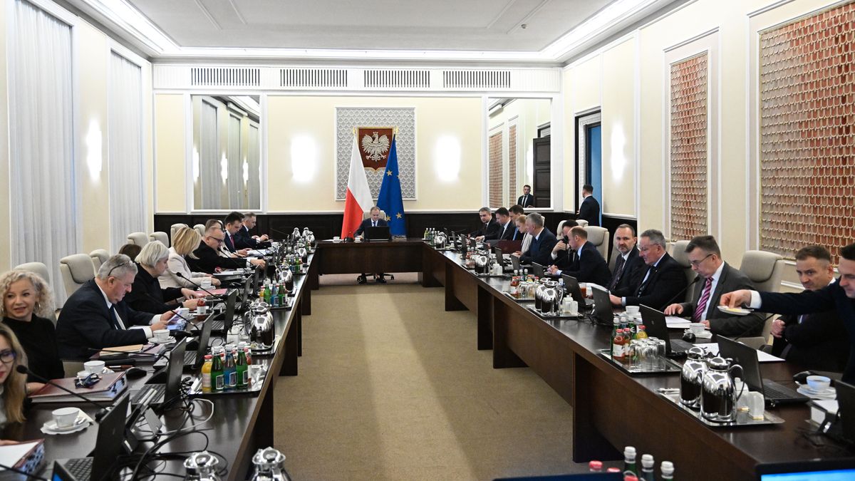 posiedzenia rządu w siedzibie Kancelarii Prezesa Rady Ministrów 