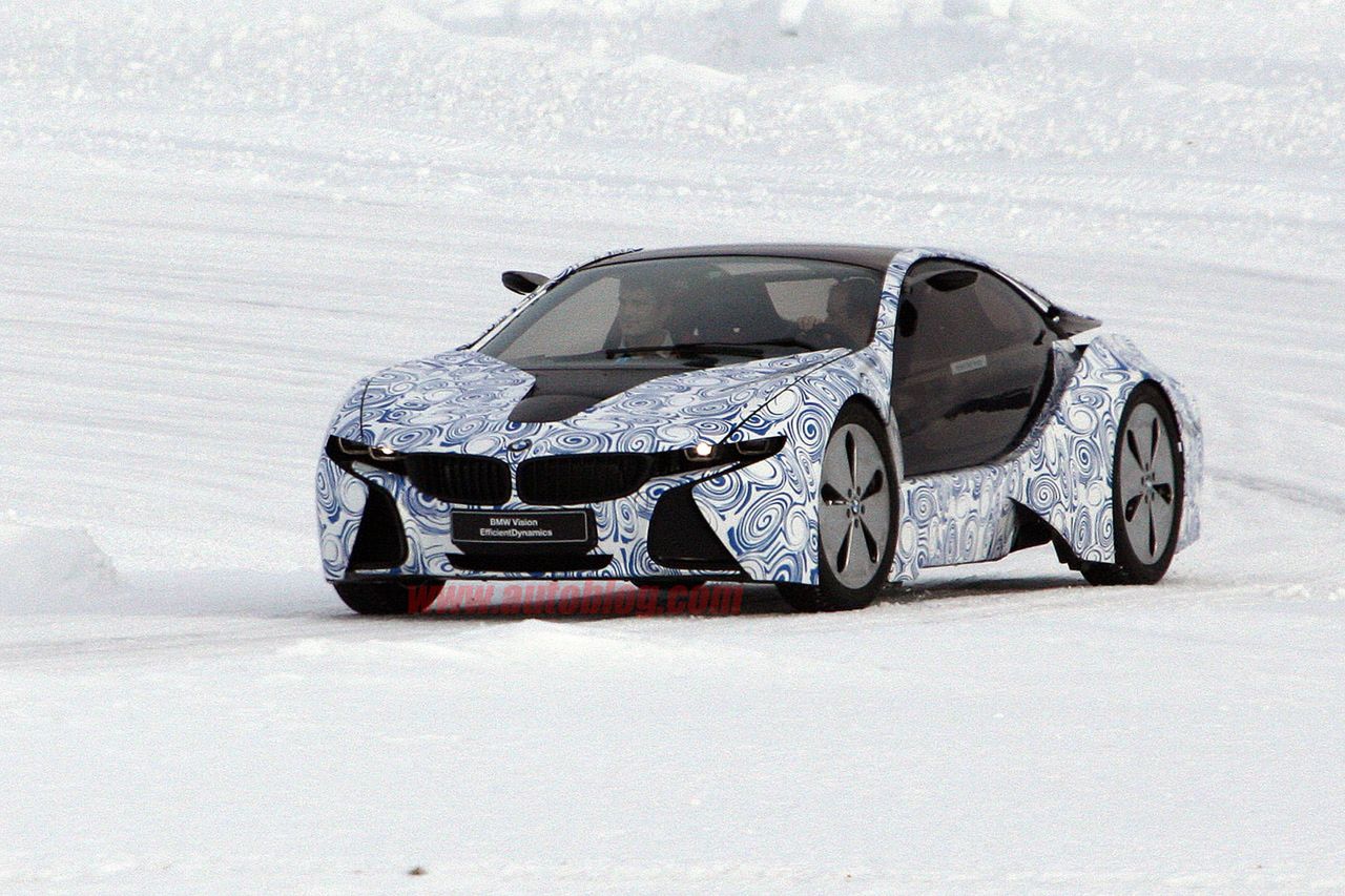 BMW i8 - szpiegowskie