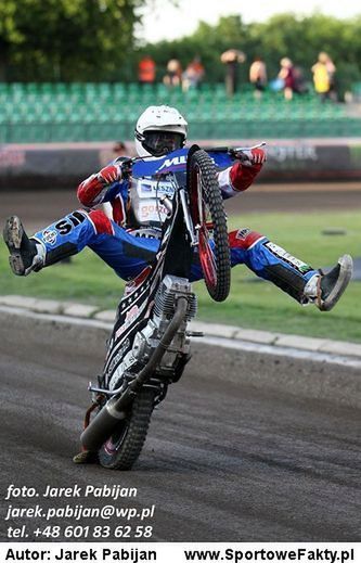 Matej Kus - nowy zawodnik Speedway Wandy Kraków