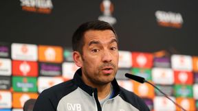 Van Bronckhorst przed finałem LE: Najważniejsze, by wierzyć, że da się osiągnąć cel