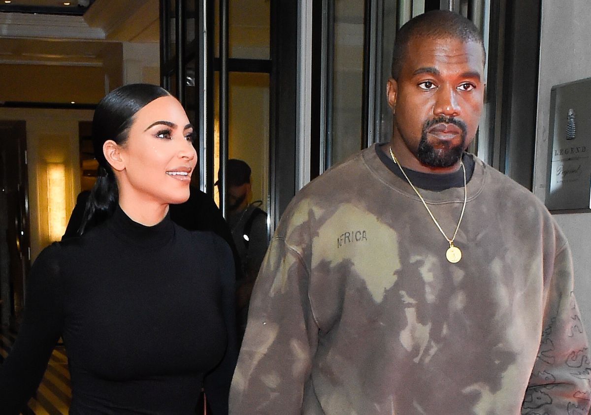 Kim Kardashian i Kanye West wdali się w sprzeczkę. Poszło o wygląd gwiazdy