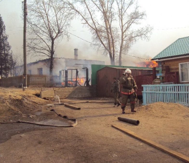 Potężne pożary szaleją na Syberii
