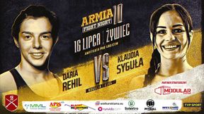 Armia Fight Night 10. Klaudia Syguła poznała rywalkę. Trudne zadanie przed Polką