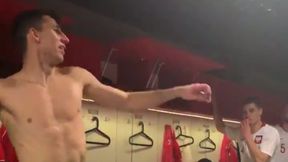 El. ME U-21: Polska - Serbia. Tak piłkarze kadry cieszyli się z wygranej (wideo)