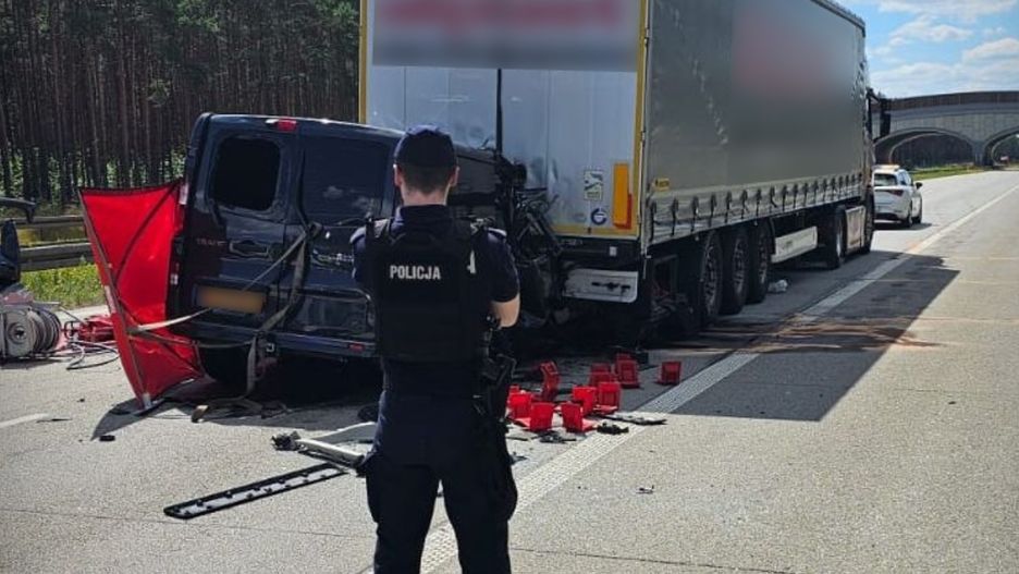 Śmiertelny wypadek na A2 koło Słubic