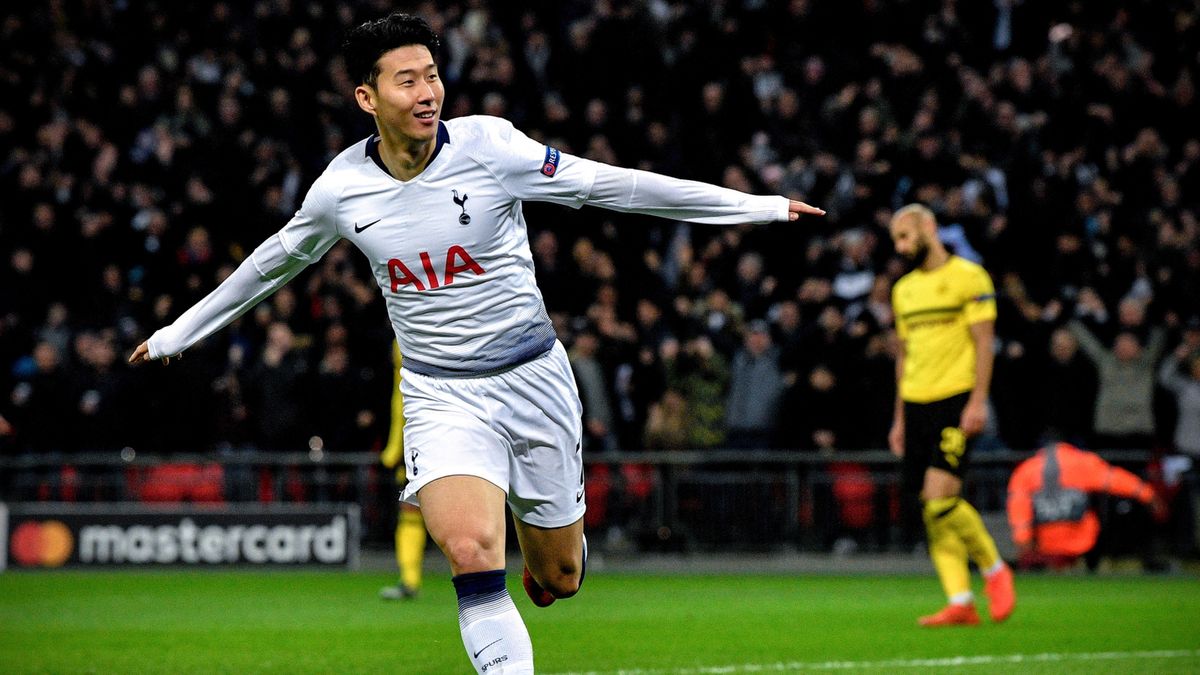 PAP/EPA / NEIL HALL  / Na zdjęciu: Heung-min Son