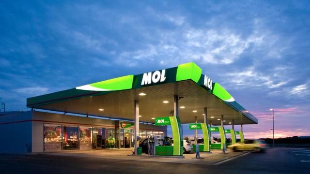 Stacja paliw sieci MOL