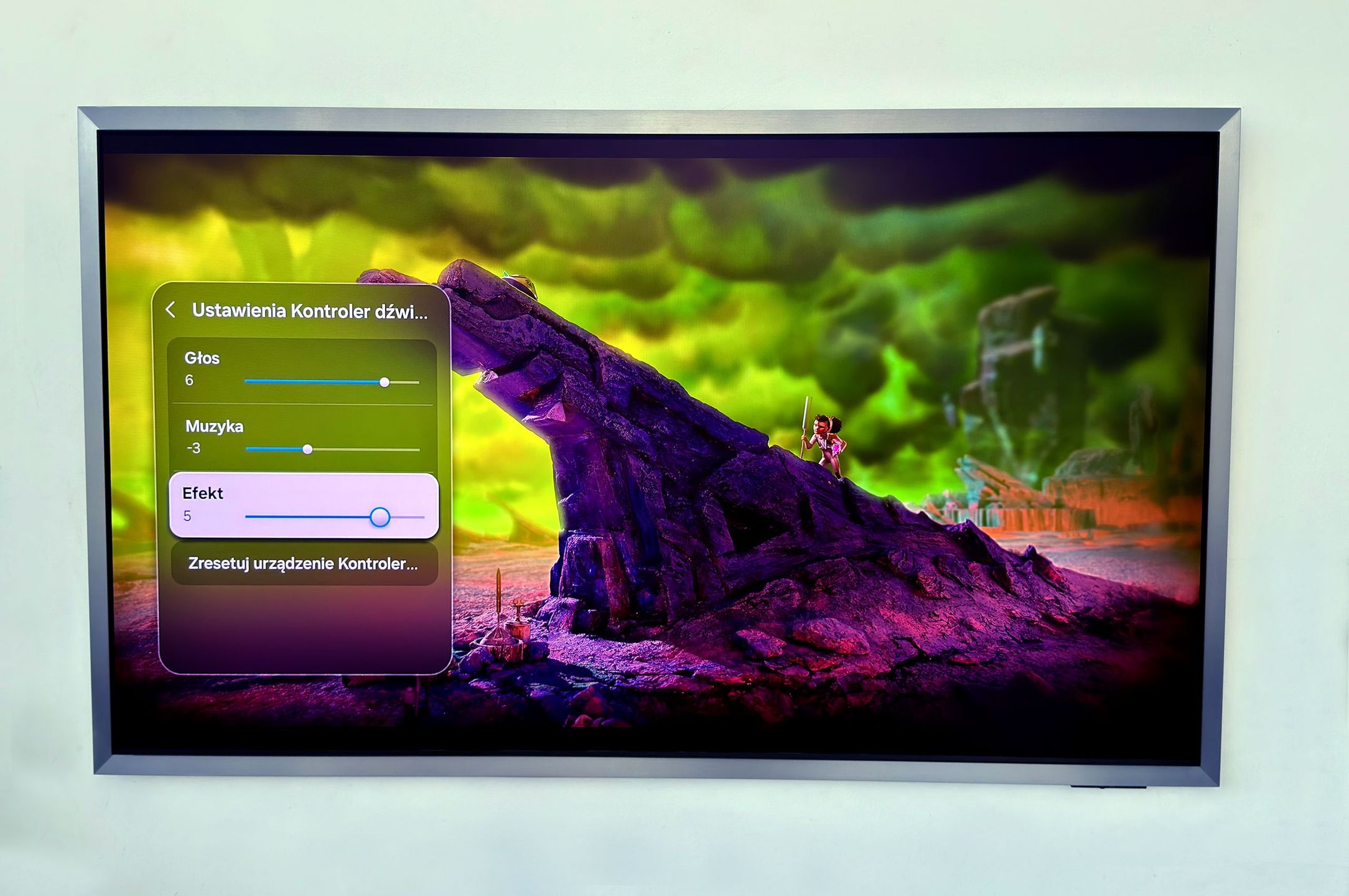 Samsung OLED S99H - dźwięk AI nie tylko w piłce nożnej