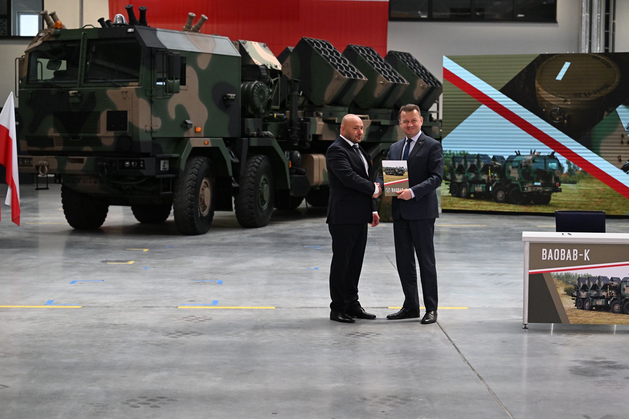 Mariusz Błaszczak i Sebastian Chwałek 2023