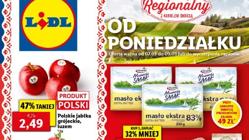 Lidl gazetka od poniedziałku 7.03