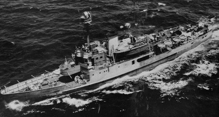 Hr. Ms. „Abraham Crijnssen” (HMAS) podczas służby w Royal Australian Navy