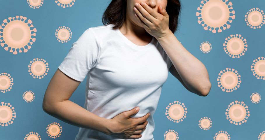 Grypa żołądkowa wywołana jest zwykle przez rotawirusy i objawia się biegunką i mdłościami