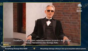 Widzowie Polsatu byli wściekli. W tym roku Bocelli był prawdziwy