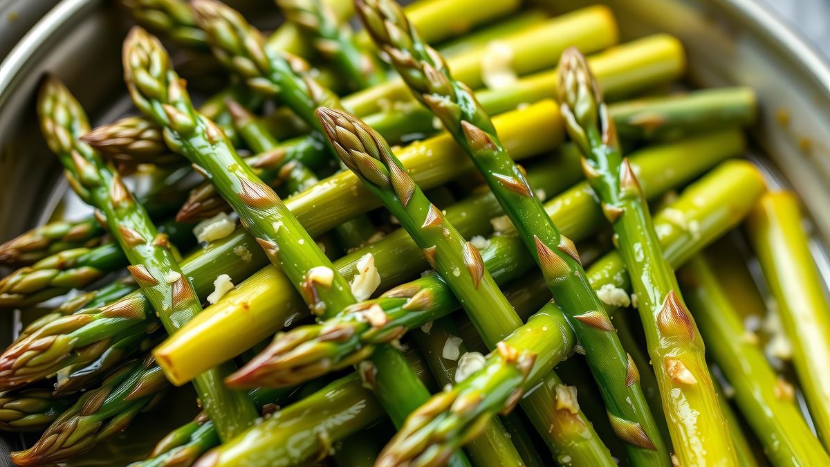 Co dodać do gotowania szparagów?