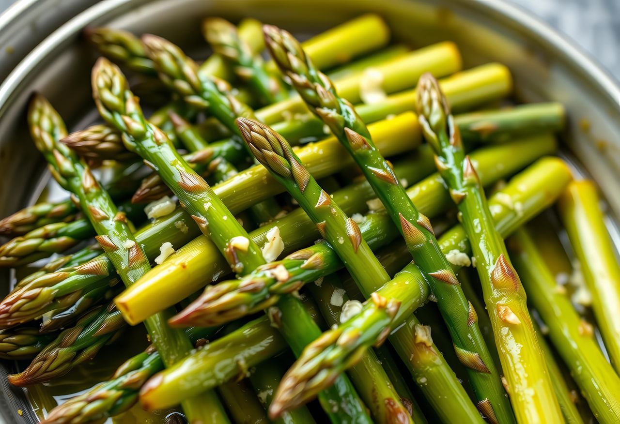 Co dodać do gotowania szparagów?