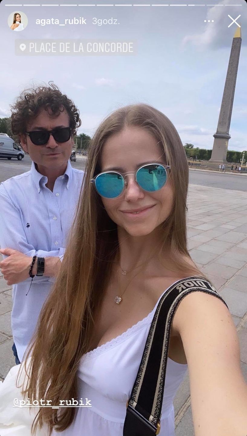 Piotr i Agata Rubikowie świętują 13. rocznicę ślubu w Paryżu
