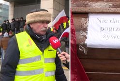 Rolnicy opanowali Poznań. Padły gorzkie słowa. "Polskie rolnictwo padnie"
