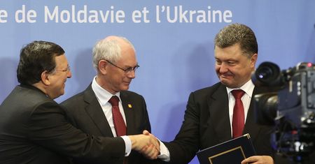 Ukraina podpisała umowę stowarzyszeniową z Unią