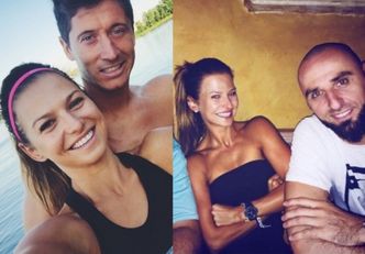 Gortat o Lewandowskiej: "Dinner with sexy mama" (FOTO)