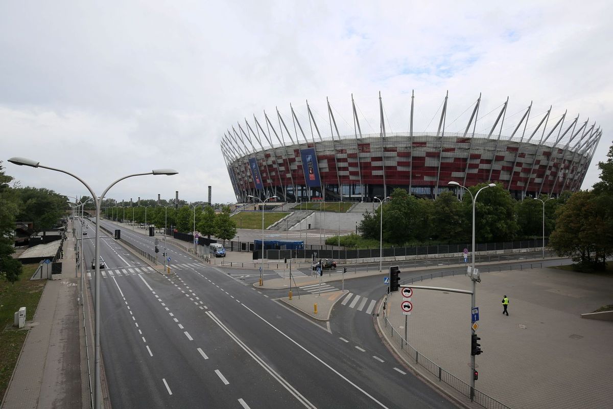 Mecz Polska - Armenia na PGE Narodowym. Zamknięte ulice