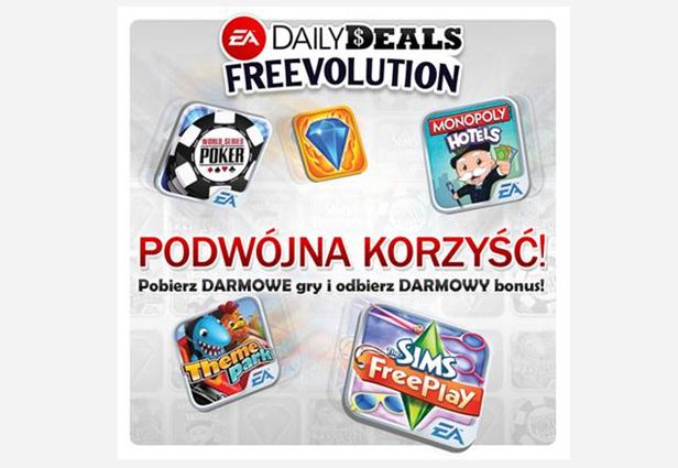 EA rozdaje bonusy do gier!