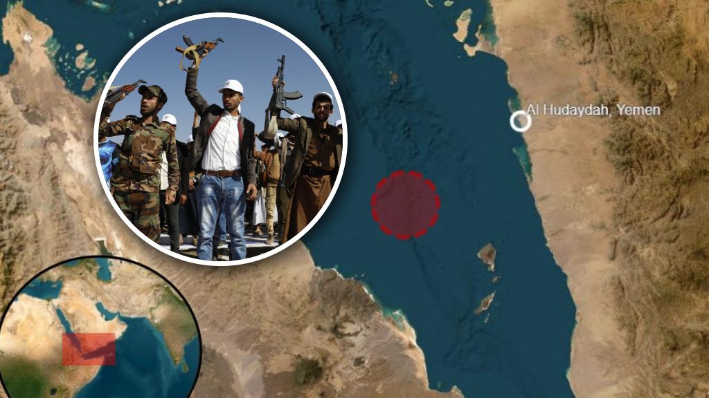 Huti zaatakowali statek handlowy na Morzu Czerwonym