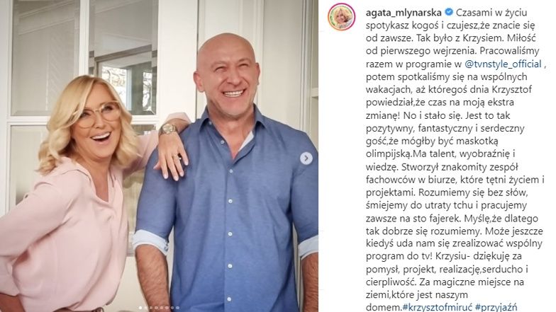 Agata Młynarska chwali się mieszkaniem 