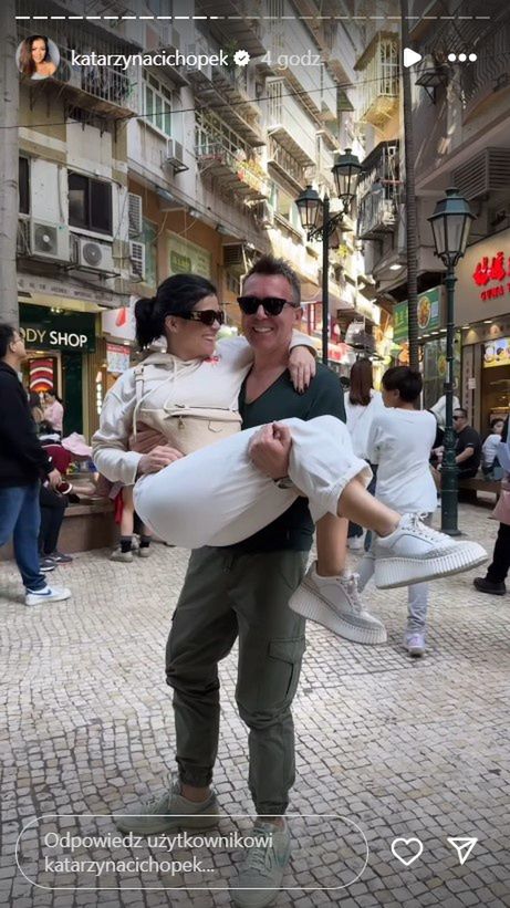 Kasia Cichopek i Maciej