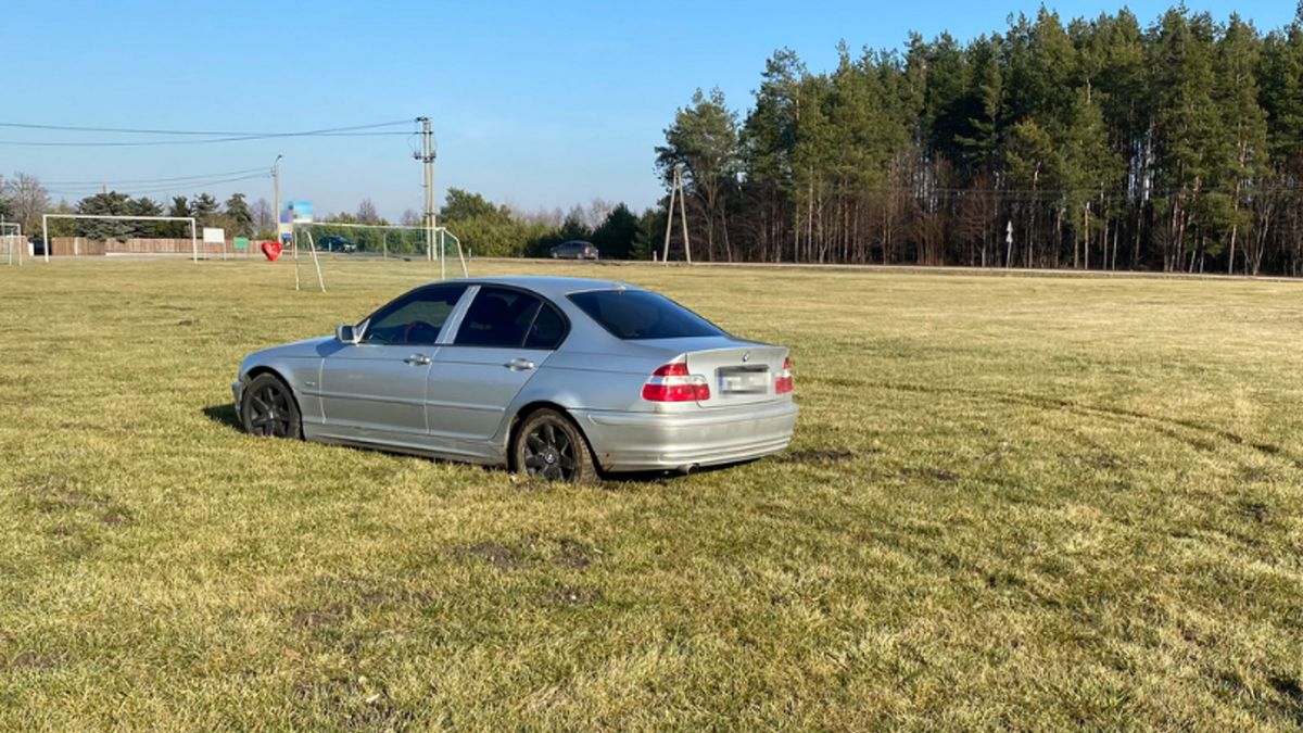 Kierowca narobił szkód