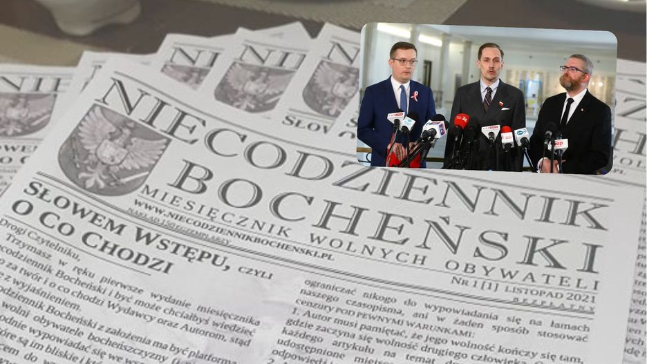 Lokalna gazeta wydawana przez działaczy Konfederacji