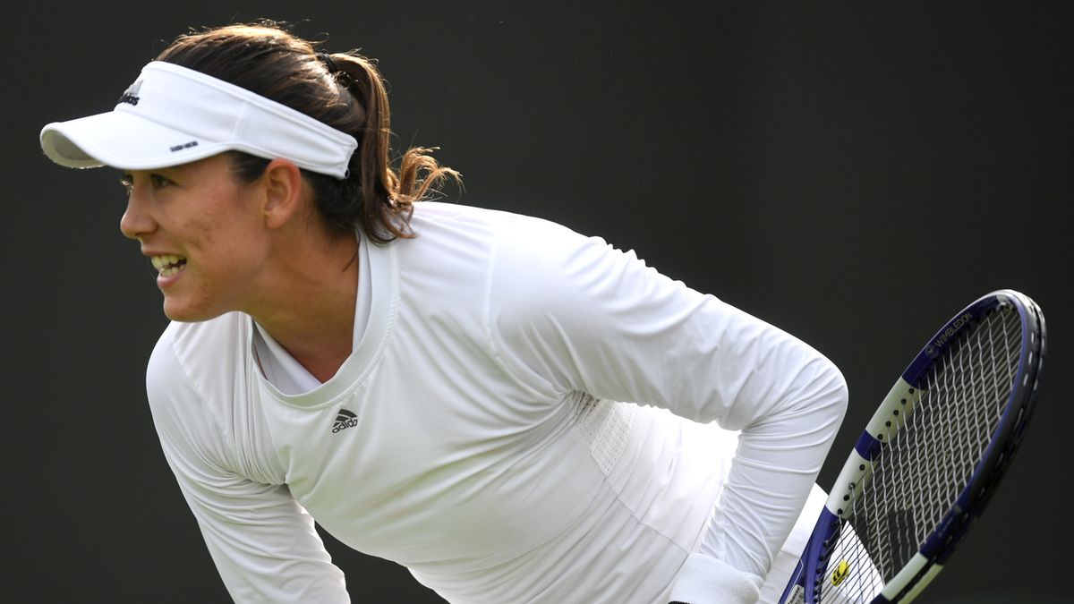 PAP/EPA / NEIL HALL / Na zdjęciu: Garbine Muguruza