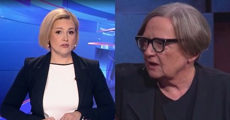 "Wiadomości" TVP ZNÓW o Agnieszce Holland. Przywołano jej wizytę u Wojewódzkiego. "TO KŁAMSTWO! Niech pokaże DOWODY"