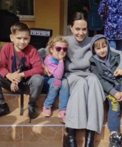 Angelina Jolie odwiedziła Lwów. Reakcja tego chłopca jest hitem internetu