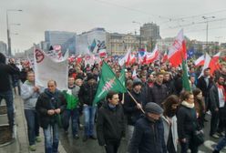 Protest przeciw imigrantom. Marsz ONR przeszedł ulicami Warszawy