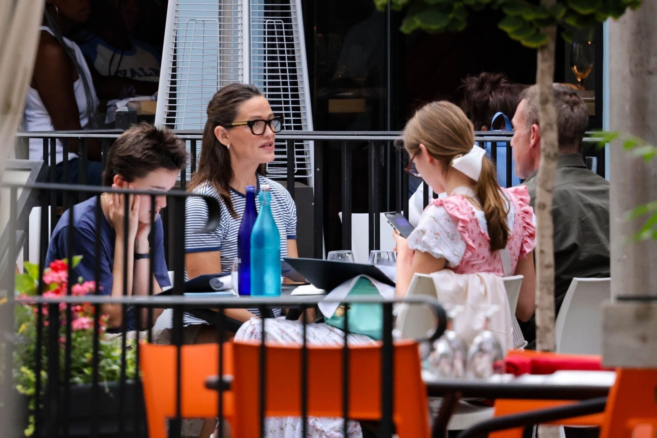 Ben Affleck z byłą żoną i dziećmi