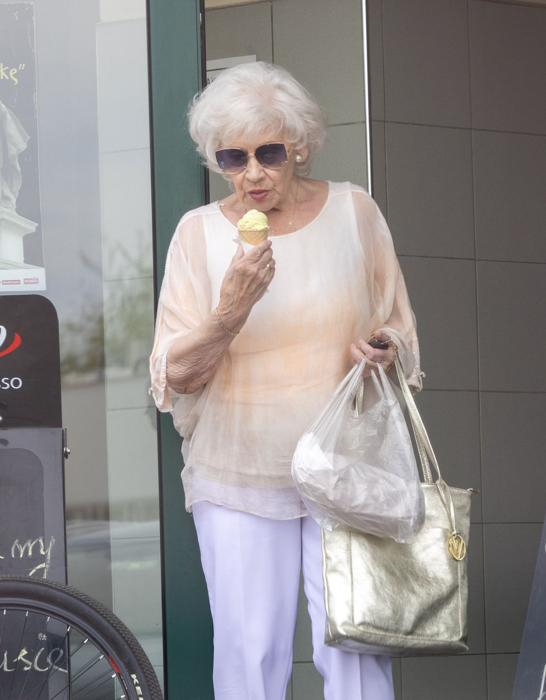 Krystyna Loska miała stłuczkę