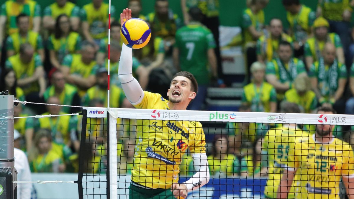 WP SportoweFakty / Tomasz Kudala / Na zdjęciu: Marcin Waliński w barwach Aluron Warty Zawiercie