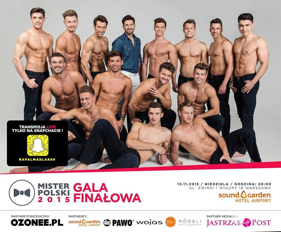 Mister Polski 2015 kandydaci