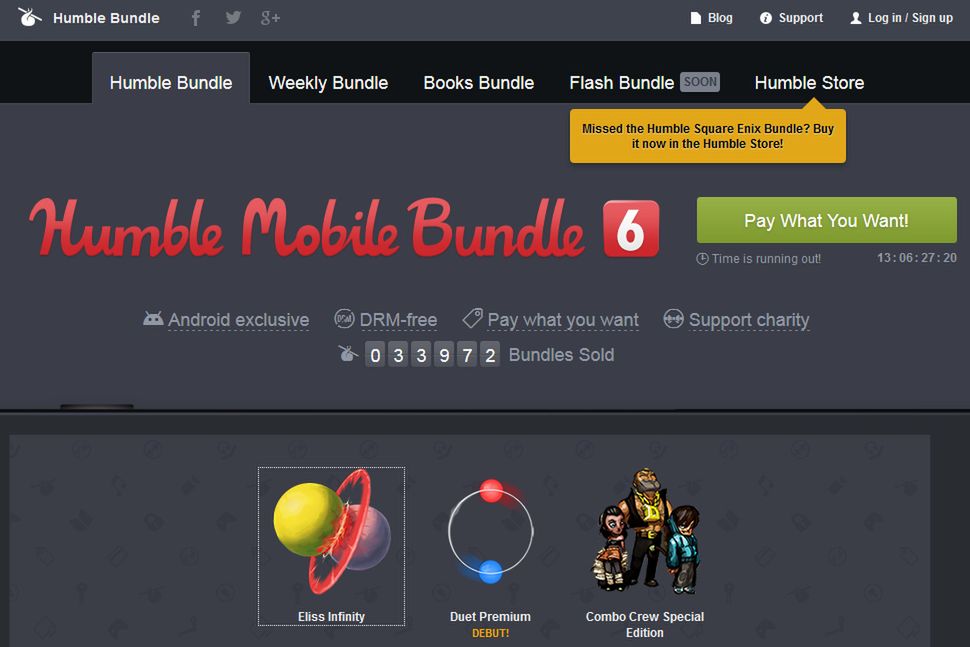 Rozpoczęła się szósta edycja Humble Mobile Bundle z grami na Androida