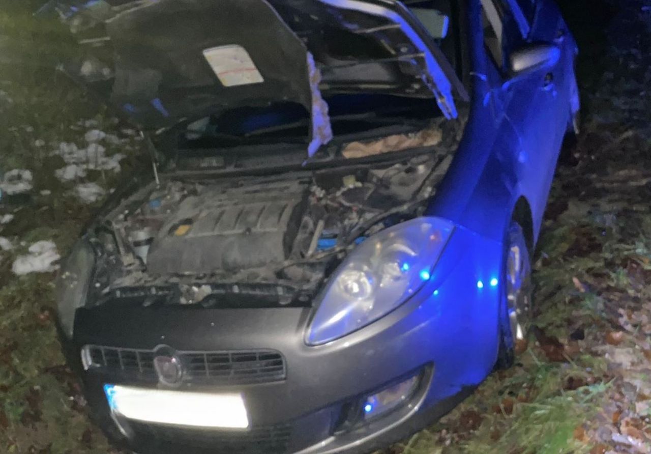 Lubaczów: 33-latka z ponad 3 promilami alkoholu wjechała do przydrożnego rowu