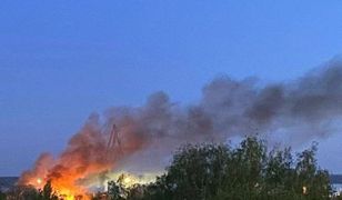 Nocne pożary w Rosji. Ogień w składach ropy