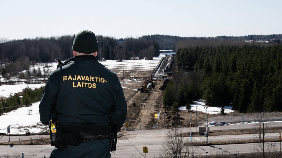 Views of Finnish Eastern Border Construction in Imatra, Finland's border city to Russia
IMATRA, FINLAND - APRIL 14: A view from a border cross as construction works continue at the Finnish - Russian border in Imatra, Finland on April 14, 2023. Finland constructs a wall along its border with Russia. The 200km-long fence to be placed at various spots. The eastern border barrier fence project is currently in the pilot stage, with a summer 2023 completion date set as the objective. Jakob Johannsen / Anadolu Agency/ABACAPRESS.COM 
Dostawca: PAP/Abaca
AA/ABACA
Construction site, Real Estate, budowa, Finlandia, fi�sko-rosyjska, granica, inwestycja budowlana, mi�dzypa�stwowa, mur graniczny, Rosja, wschodnia