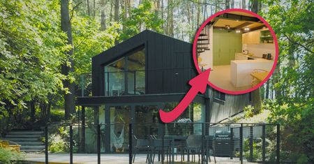 Kupili sypiący się, zarośnięty domek letniskowy za 180 tys. zł. Zmienili go w istne cudo