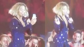 Beyonce wyrwała telefon swojemu fanowi!