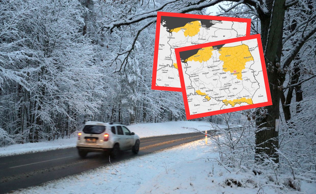 wiadomości,aktualności,WP Wiadomości Zima nie odpuści w pierwszy weekend roku. Pokazano mapy