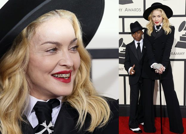 Madonna promuje syna NA GALI GRAMMY! (ZDJĘCIA)