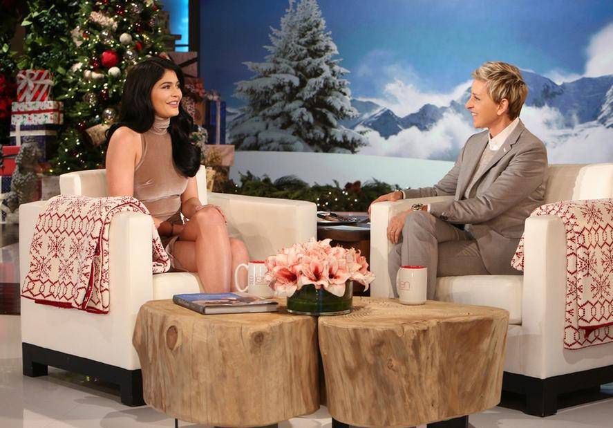 Kylie Jenner u Ellen DeGeneres