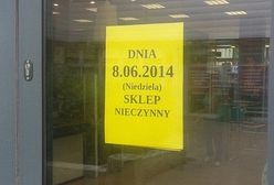 Niedzielni zakupowicze muszą zmienić plany