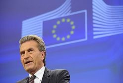 Oettinger: UE może pomóc Ukrainie zapłacić rachunki za gaz